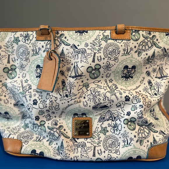 Dooney & Bourke Handbags - Dooney & Bourke X Disney Vacation Club 25th Anniversary Women's Tote Bag